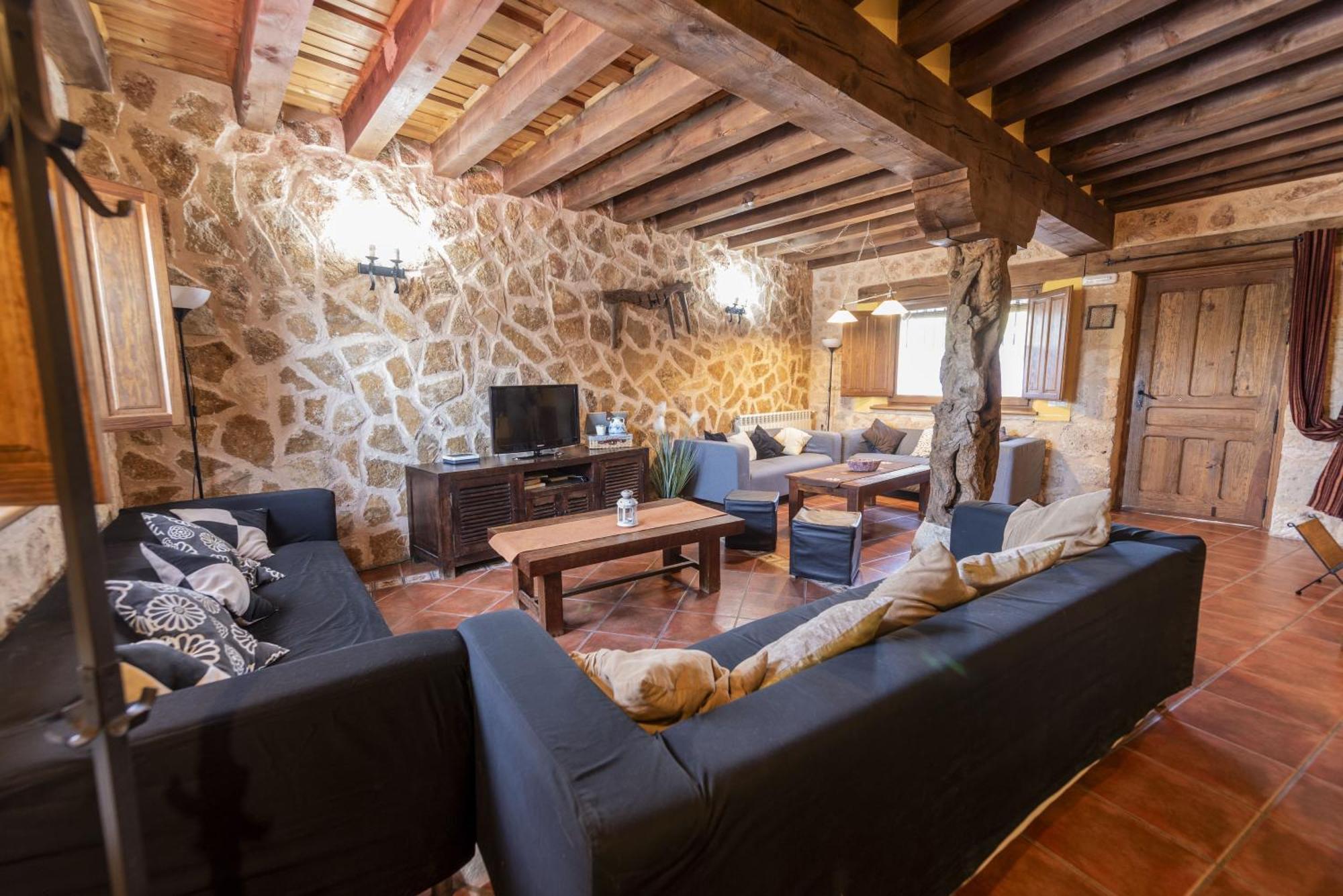 Casas Rurales Hacendera completa Maderuelo Exterior foto